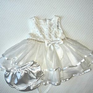 Rare Edition white infant dress